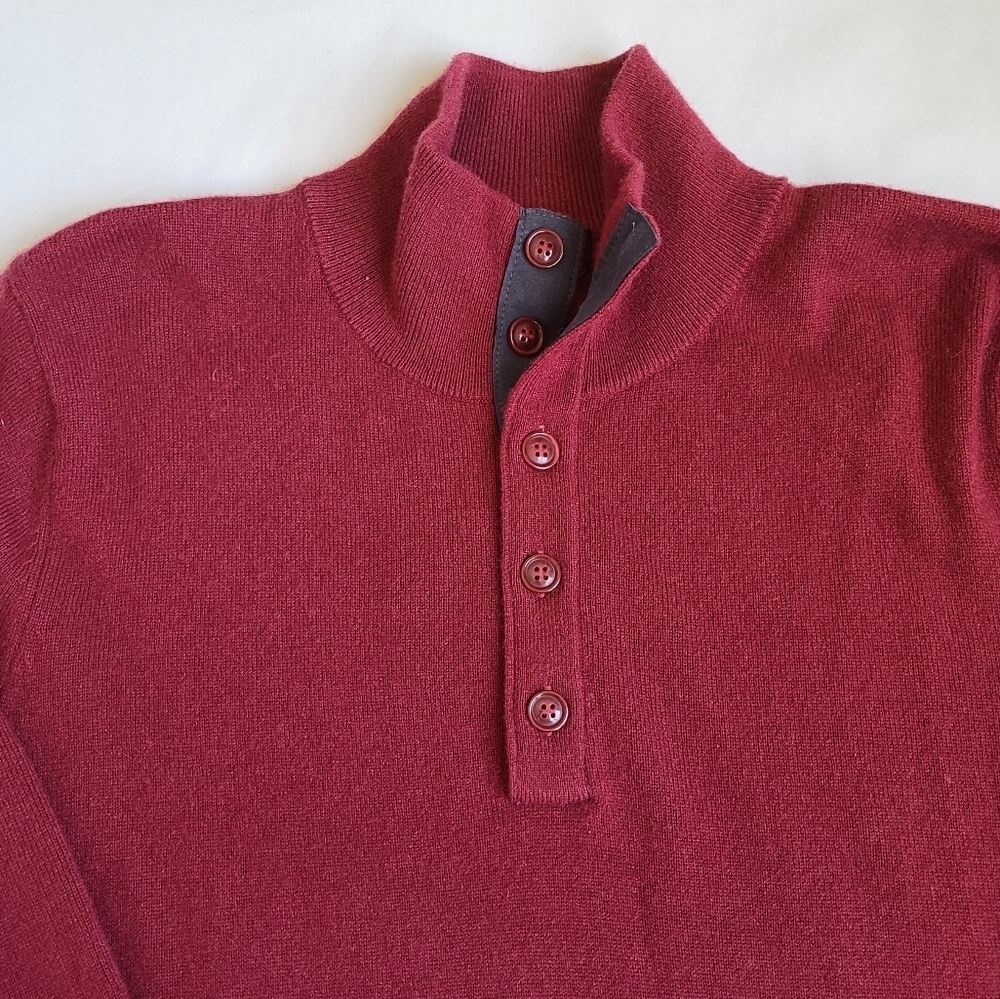 State Cashmere Button Up‎ Pullover - Picture 4 of 7
